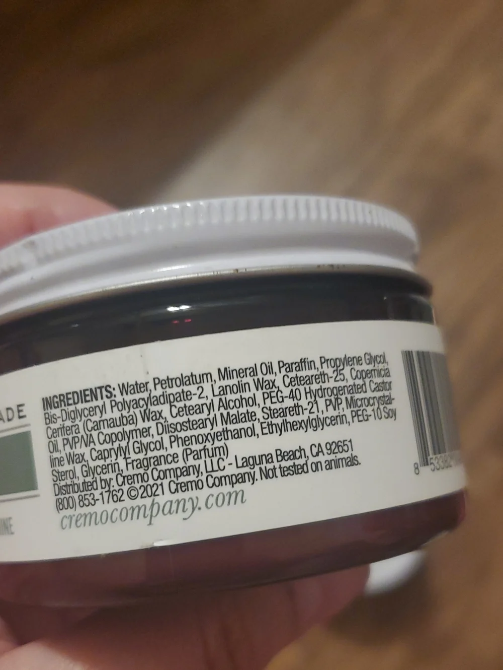 Cremo Barber Grade Hair Styling Cream (2PC)